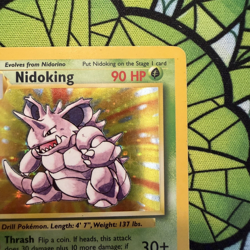 Nidoking 11/102 Base Set LP - Pokemon TCG - Image 5
