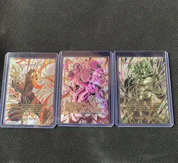 Vegito E-101 Frieza E-102 Broly E-103 Energy Marker Set Dragon Ball Fusion World - Image 2