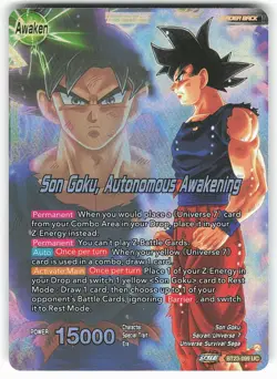 Son Goku, Autonomous Awakening BT23-099 UC Dragon Ball Super Card - Image 1
