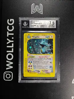 KINGDRA CRYSTAL POP 1 BGS 7,5 ITALIAN pokemon Card Holo Aquapolis Ita - 148/147 - Image 1
