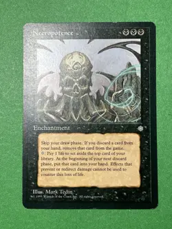 **Necropotence** ~Ice Age~ MTG: Magic the Gtahering, Light Play (LP) - Image 2