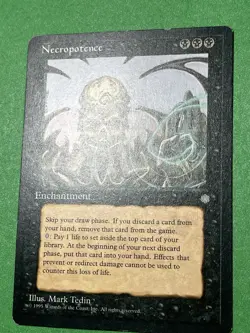 **Necropotence** ~Ice Age~ MTG: Magic the Gtahering, Light Play (LP) - Image 3