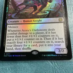 Ayara's Oathsworn March of the Machine: The Aftermath Regular 0011 Rare LP MTG - Image 5