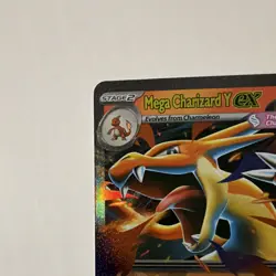 Mega Charizard Y EX Full Art Holo Pokemon TCG Card MEP 030 HP 360 Explosion Y NM - Image 2