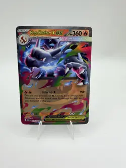 Pokemon TCG Mega Charizard X EX 013/094 PFLN Holo Rare 360 HP 90x Attack NM - Image 1
