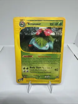 Pokemon TCG Venusaur 68/165 Expedition Base Set 2002 Non Holo Rare LP/MP - Image 1