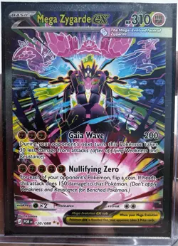 Pokemon TCG Mega Zygarde EX SIR Perfect Order 120/88 Near Mint Perfect - Image 1