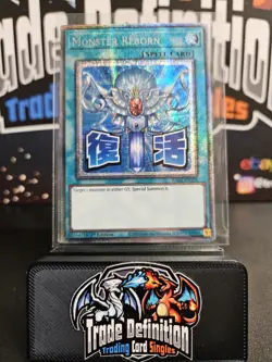 YuGiOh Rarity V 5 RA05-EN108 Monster Reborn Starlight Rare - Image 1