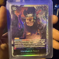 Marshall D Teach OP-09 SR | One Piece TCG: The Best Vol. 2 English - Foil NM - Image 1