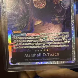 Marshall D Teach OP-09 SR | One Piece TCG: The Best Vol. 2 English - Foil NM - Image 3