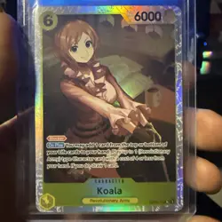 Koala OP09-103 SR NM Yellow One Piece tcg - Image 1