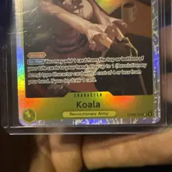 Koala OP09-103 SR NM Yellow One Piece tcg - Image 3