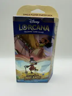 Disney Lorcana Into the Inklands Starter Deck Scrooge McDuck & Pongo SET OF 2 - Image 1