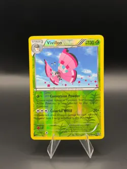 Vivillon 17/146 XY Base Set Reverse Holo Rare NM Pokemon TCG - Image 1