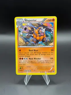Rhyperior 62/146 XY Base Set Holo Rare NM Pokemon TCG - Image 1