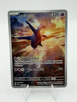 Latios Surging Sparks IR Illustration 203/191, NM/M, Pokemon Card, Ships Quickly - Image 1