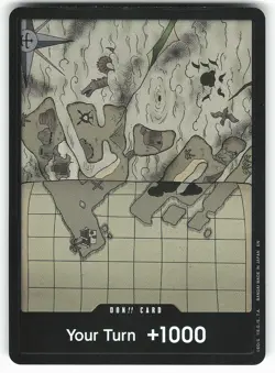 DON Card DP 10 Promo Sky Island Map Special One Piece Card - Image 1