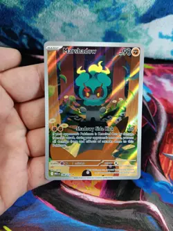 Pokemon TCG Marshadow Mega Evolution Illustration Rare Card 146/132 - Image 1