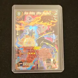 Dragon Ball Super Son Goku Ultra Mastery Battle Card Foil 35000 Power SPR - Image 1