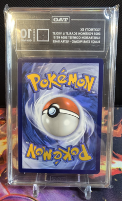 TOXTRICITY EX TAG 10 2025 POKEMON SV 215 ILL CONTEST BLACK STAR PROMO 827 - Image 4