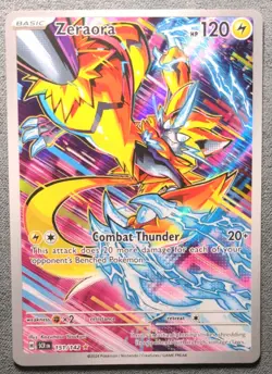 Pokemon English - Stellar Crown - Zeraora 151/142 - NM - Image 1