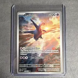Pokemon Latios 203/191 Sv08 Surging Sparks Illustration Rare Holo 120 HP English - Image 1