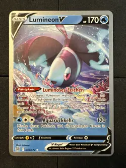 Lumineon V 40/172 Pokemon World Championship 2023 G. Fernandez WCD23 BRS German - Image 1