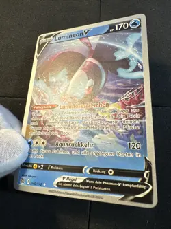 Lumineon V 40/172 Pokemon World Championship 2023 G. Fernandez WCD23 BRS German - Image 3