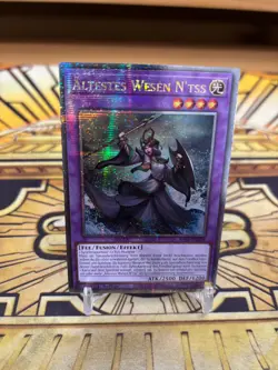 Yugioh Altestes Wesen N´tss Quarter Century Secret Rare RA01-DE026 - Image 1