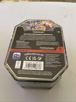 Pokemon TCG Paldea Legends Koraidon EX Tin Sealed 4 Booster Packs English New - Image 3