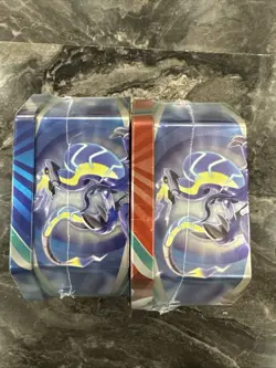 Pokemon TCG Paldea Legends Tin (x2) - Koraidon & Miraidon EX - Sealed & New - Image 4