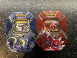 Pokemon TCG: Paldea Legends Tin (Miraidon &Koraidon ex) Sealed - Image 1