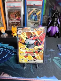 Pokemon TCG Incineroar EX Temporal Forces Ultra Rare Full Art Card 187/162 - Image 1