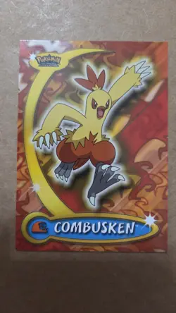 Pokemon Topps Combusken #21 Advanced Challenge Card FOIL - Image 1