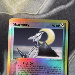Pokemon TCG Skarmory 21/97 - EX Dragon 2003 - Reverse Holo - Near Mint - Image 2