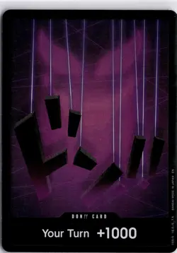 One Piece TCG Donquixote Doflamingo Don!! OP14 Double Pack Foil Don Card - Image 3