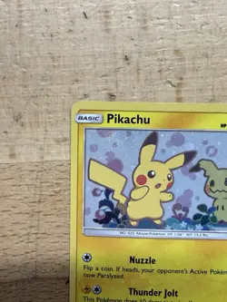 Pokemon 2019 Pikachu SM162 Sun & Moon Black Star Promo Holo Card TCG LP - Image 4