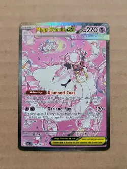 2026 Pokemon Ascended Heroes Mega Diancie ex Special Illustration Rare #282/217 - Image 1