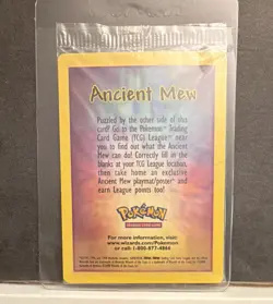 Pokemon Ancient Mew Promo Miscellaneous Pokemon TCG Card FACTORY SEALED - Image 1