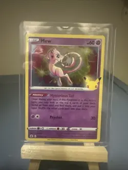 Pokemon 25th Anniversary Celebrations Mew Holo Rare Celebrations 011/025 - Image 1