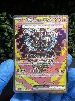 Cornerstone Mask Ogerpon EX 160/131 SIR SV: Prismatic Evolutions NM Pokemon TCG - Image 2