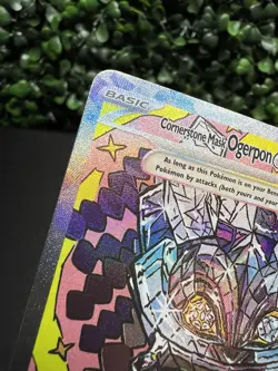 Cornerstone Mask Ogerpon EX 160/131 SIR SV: Prismatic Evolutions NM Pokemon TCG - Image 3