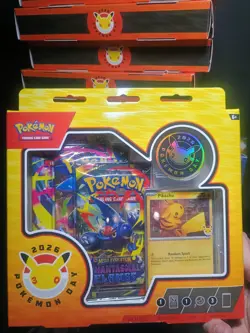 Pokemon TCG: Pokemon Day 2026 30th Anniversary Collection Box New & Sealed - Image 1