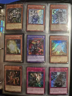 Yugioh 27 Card Binder Lot Lckc Collection All Nm Condition - Image 1