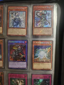 Yugioh 27 Card Binder Lot Lckc Collection All Nm Condition - Image 2
