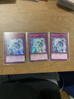 X3 White Hole LCKC-EN102 Unlimited Secret Rare’s Near Mint +Bonus FREE SHIPPING! - Image 1