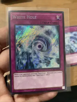 X3 White Hole LCKC-EN102 Unlimited Secret Rare’s Near Mint +Bonus FREE SHIPPING! - Image 2