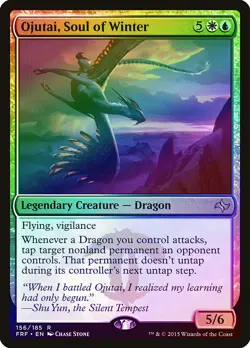 Ojutai, Soul of Winter FOIL Fate Reforged NM White Blue Rare MTG CARD ABUGames - Image 1