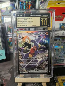 Pokemon Cynthia's Garchomp EX Illustration Rare Holo 232/182 CGC Pristine 10 - Image 1