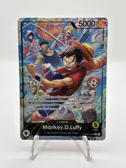 One Piece CCG Monkey D. Luffy OP15-098 Alt Art Leader - English - NM - Image 1